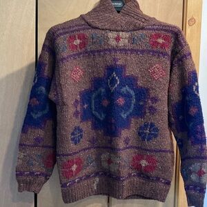 Outback Red Multicolor Knit Sweater